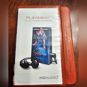 "The Secret Mistress" Playaway Audiobook